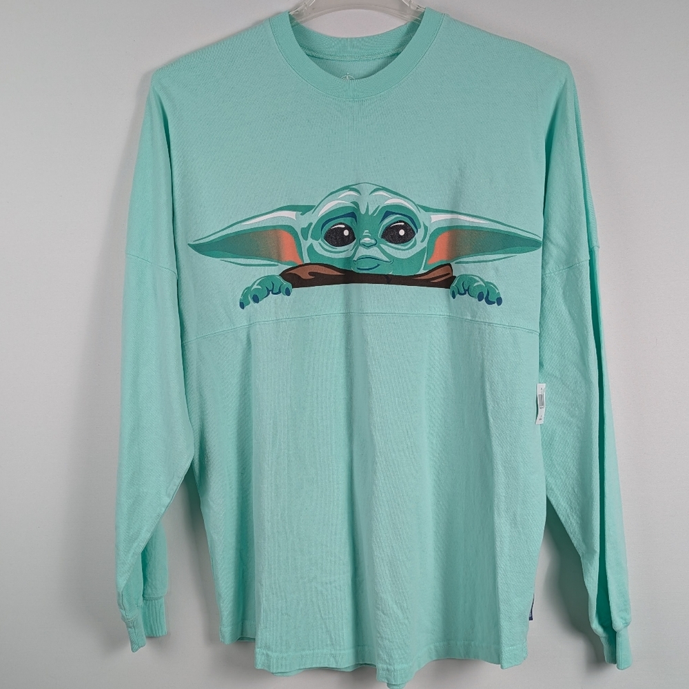 Disney Parks Star Wars The Mandalorian The Child Baby Yoda Spirit Jersey Medium